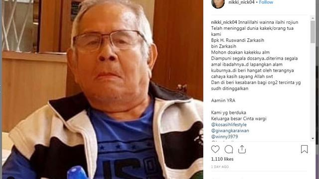 Mendiang Kakek Nicky Astria