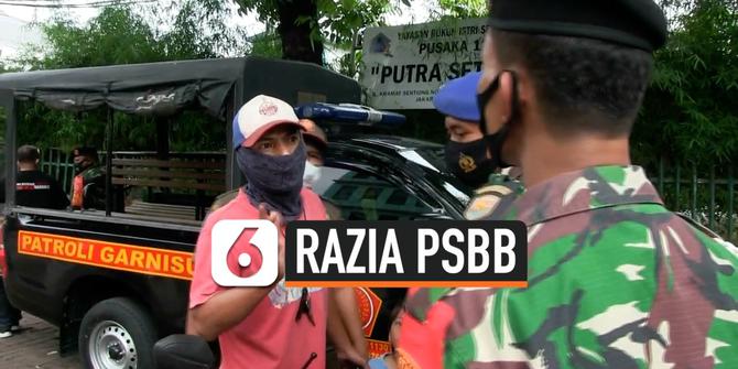 VIDEO: Razia PSBB Transisi, Petugas Ditantang Berkelahi