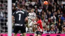 Di babak kedua, Los Blancos bermain lebih agresif dan terbuka. (OSCAR DEL POZO/AFP)