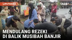 Banjir tidak selalu identik dengan bencana semata. Di Polewali Mandar, Sulawesi Barat, sejumlah warga justru memanfaatkan situasi banjir untuk mencari rezeki. Mereka menyediakan jasa penyeberangan menggunakan perahu dari gabus rakitan, membantu warga...