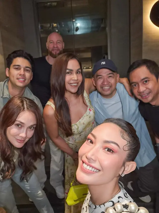 5 Potret Geng Menteri Ceria Kumpul Bareng, Luna Maya Ajak Suami