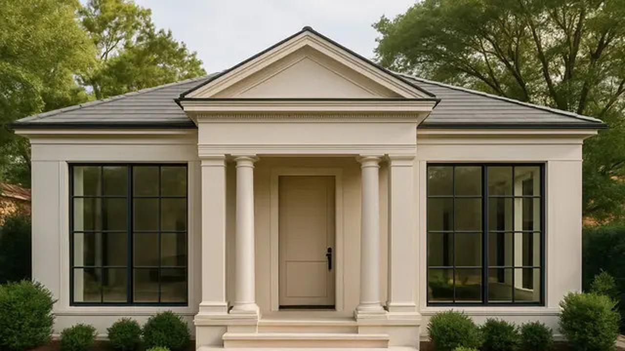 9 Desain Rumah Klasik 1 Lantai Sederhana yang Bisa Jadi Inspirasi Elegan