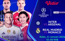 Saksikan Live Streaming Liga Champions 2025/26 Pekan Ke-7, Tayang di Vidio