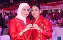 Tampil Cantik Berkebaya Merah, Potret Juliana Moechtar Hadiri Ulang Tahun Kopassus, Ada Pose sama Istri Jenderal