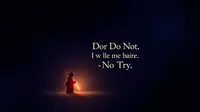 Master Yoda Try Quote Wisdom: Simple Life Lessons From Star Wars