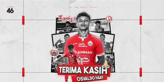 VIDEO: Osvaldo Haay Dilepas Persija, Ini Dia Aksi-aksinya Saat Berseragam Macan Kemayoran