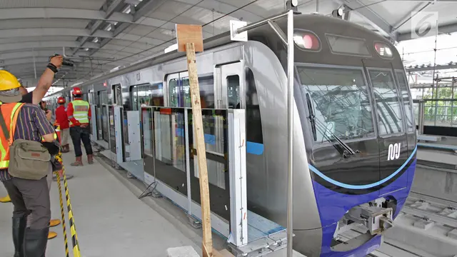 Fase 1 MRT Mencapai 96 Persen