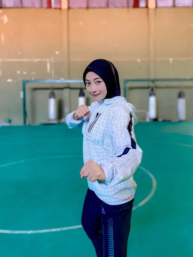Sedang Hamil, Ini 6 Potret Nadia Haq Umami Atlet Pencak Silat yang Raih Medali