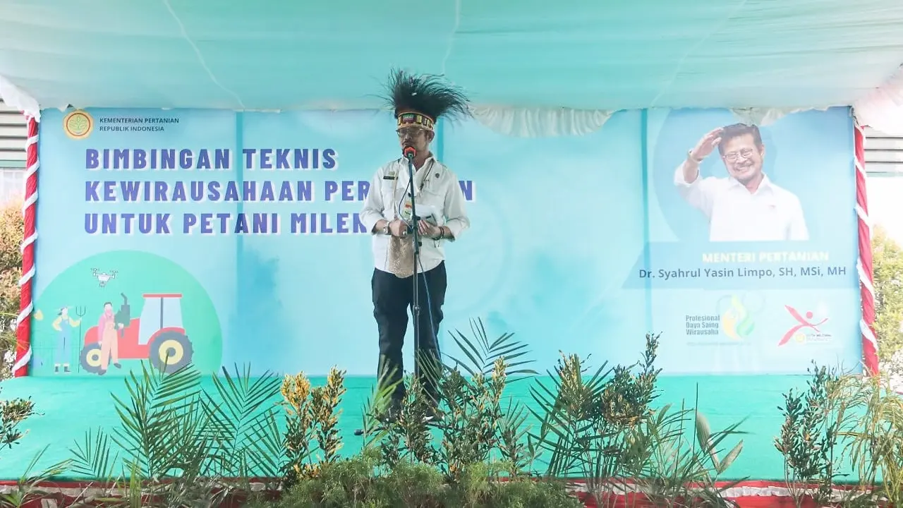 Mentan Berkomitmen Tingkatkan SDM Pertanian di Tanah Papua