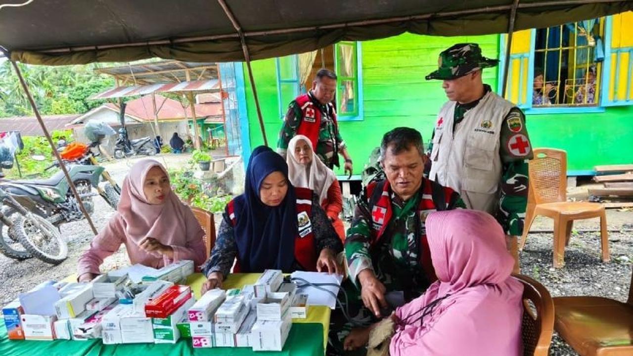 Kodam I/BB Fokuskan Pelayanan Kesehatan Bencana untuk Warga Terdampak di Tapanuli