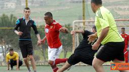 Citizen6, Lebanon: Satgas Batalyon Mekanis Konga XXIII-F/UNIFIL (Indobatt) menggelar turnamen futsal antar tim futsal masyarakat di daerah Al Adaiseh, Selasa (24/4) di lapangan futsal Al Adaiseh, Lebanon Selatan. (Pengirim: Badarudin Bakri)