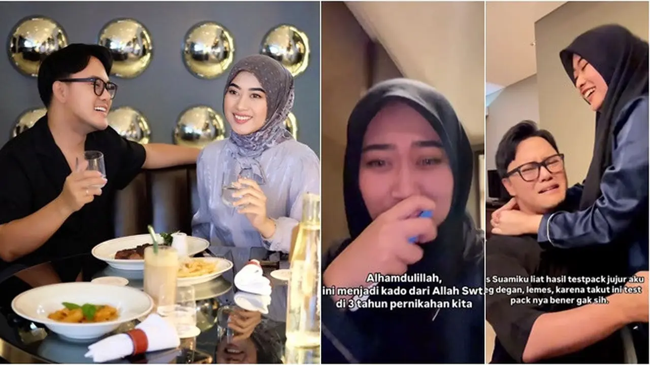 Penantian Tiga Tahun, Ini 7 Momen Haru Danang DA Umumkan Istri Hamil Anak Pertama
