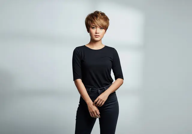 Textured Crop/Potongan Rambut Diamond Face (Sumber: gemini.com)