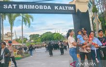 100 Personel Brimob Polda Kaltim Dikerahkan Bantu Pemulihan Pascabencana Banjir di Aceh Utara