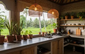 8 Inspirasi Dapur Terbuka untuk Slow Living di Kampung, Menyatu dengan Alam yang Asri