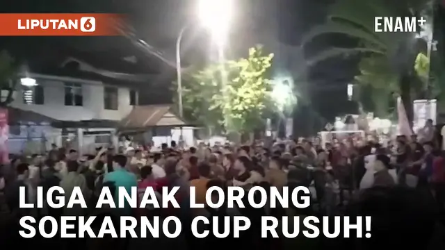 Kacau! Ultah Makassar Soekarno Cup Berakhir Rusuh!