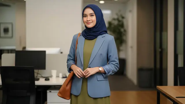 Ide Mix and Match Baju Lebaran untuk Dipakai ke Kantor