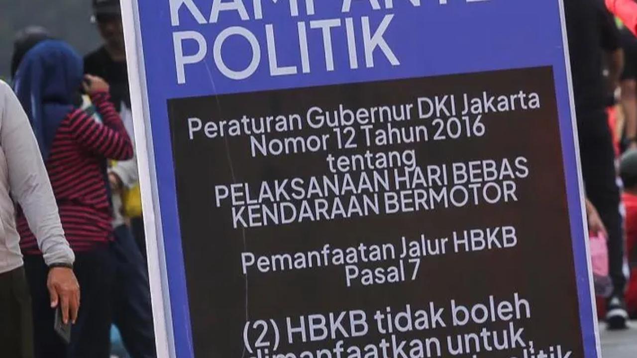Bawaslu Minta Pj Gubernur DKI Tertibkan CFD agar Tak Jadi Tempat Kegiatan Politik