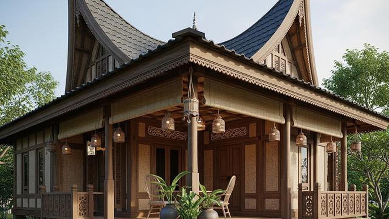 7 Model Rumah Desa Lahan Hook dengan Teras Sudut, Inspirasi Hunian Fungsional dan Estetik