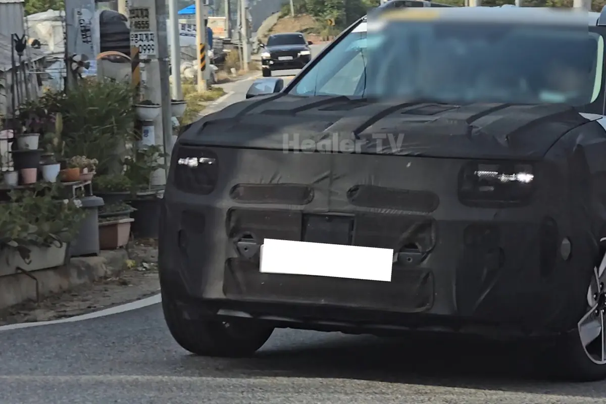 Tangkapan spycam Hyundai Nexo generasi kedua