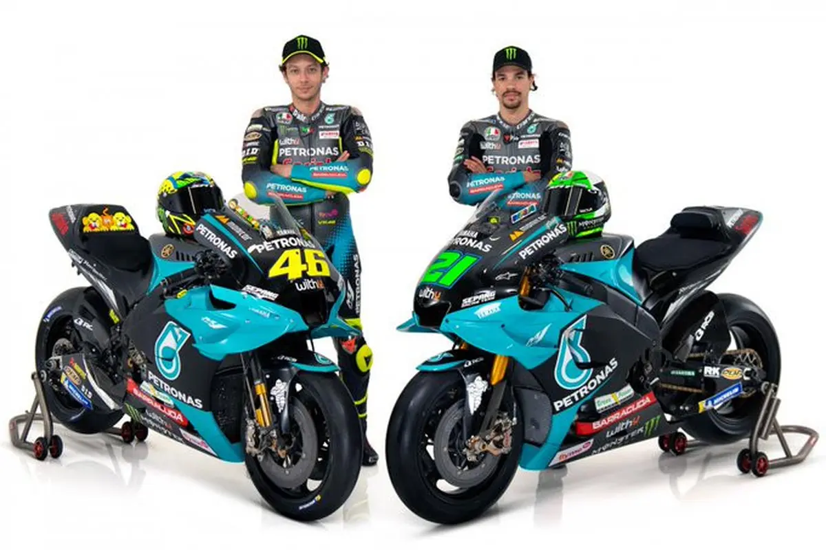 Franco Morbidelli dan Valentino Rossi