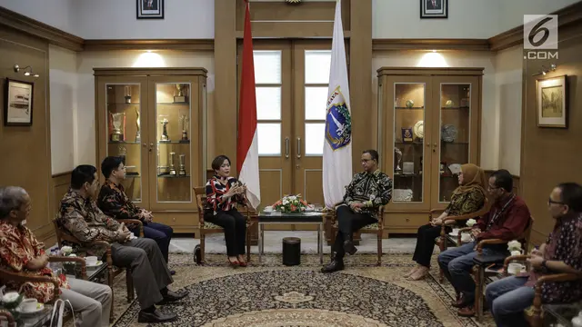 Jalin Silahturahmi, Jajaran Emtek Group Bertamu ke Kantor Anies Baswedan