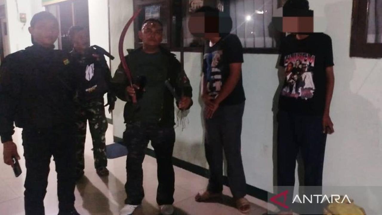 Polisi Gagalkan Aksi Pelajar Tawuran Tangsel, Dua Remaja Diamankan Beserta Senjata Tajam