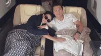 Syahrini dan Reino Barack (Sumber: Instagram/princessyahrini)