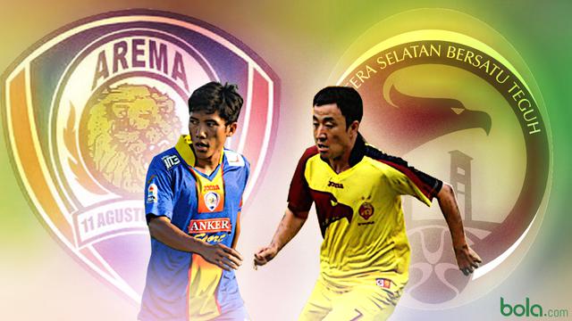 Piala Presiden 2015: Ahmad Bustomi vs Yu Hyun-Koo (Bola.com/Samsul Hadi)