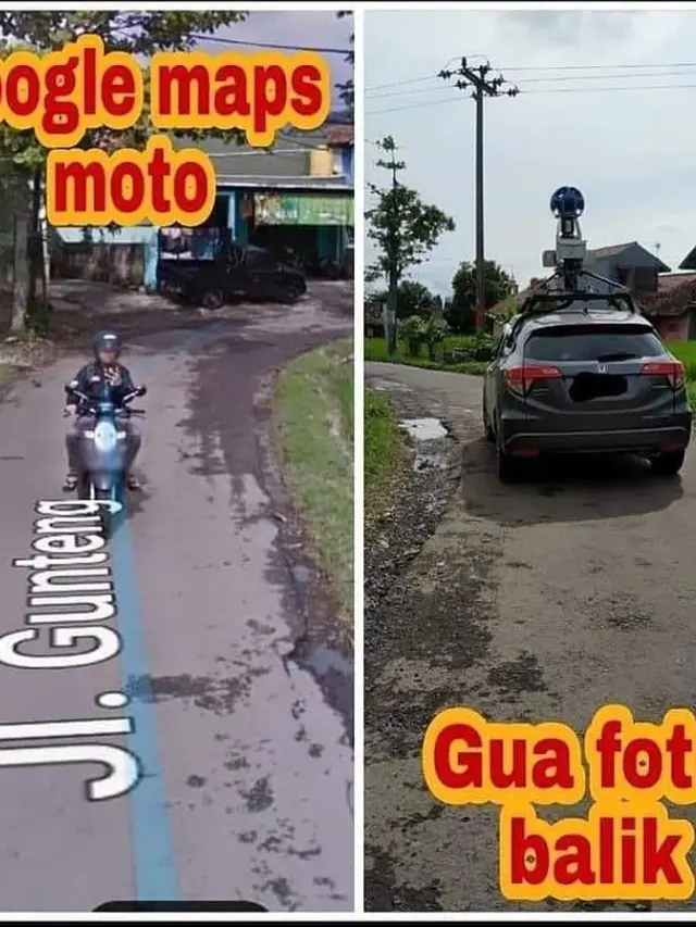 8 Momen Kocak Saat Mobil Google Street View Berkeliling