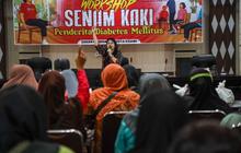 Dinkes Kota Kediri Edukasi Senam Kaki Diabetes untuk Cegah Komplikasi