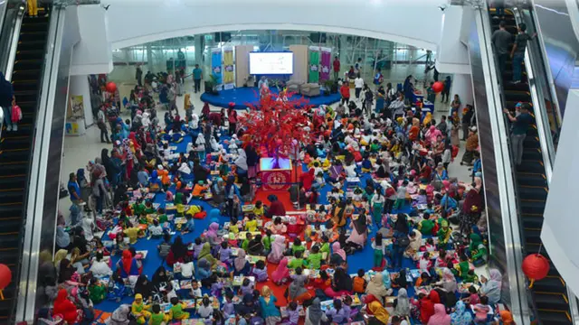 Bandara Balikpapan Jadi Lokasi Event Mewarnai yang Menarik