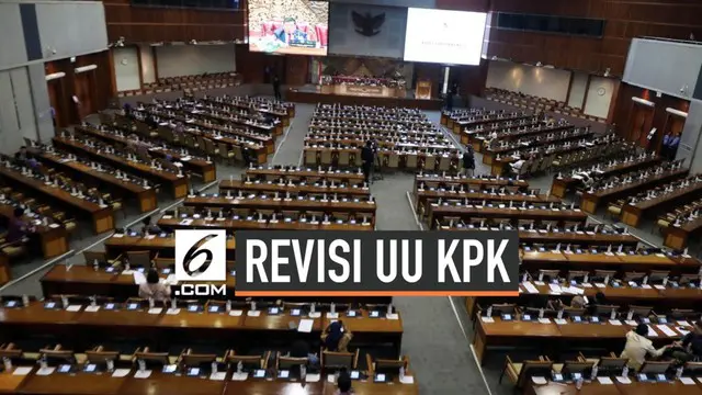 DPR dan Pemerintah sepakat soal poin-poin revisi UU KPK. Jika memungkinkan revisi UU KPK akan disahkan hari ini di sidang paripurna DPR RI.