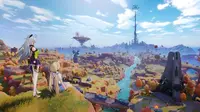 Ilusttrasi permainan gim Tower of Fantasy. (Istimewa)