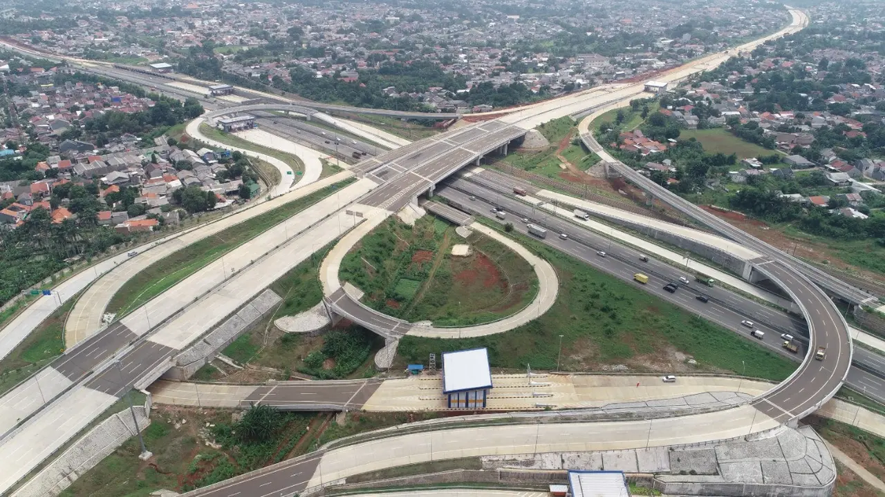 Hingga 23 Februari 2021, secara keseluruhan progres konstruksi Jalan Tol Serpong-Cinere telah mencapai 93,9 persen