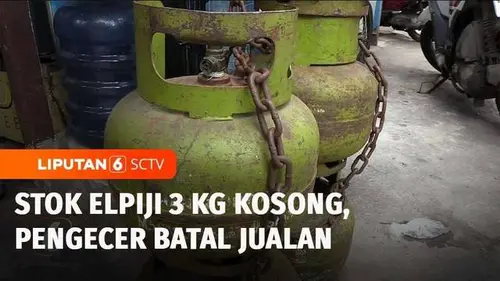 VIDEO: Pengecer kembali Boleh Berjualan Tapi Stok Elpiji 3 Kg Kosong