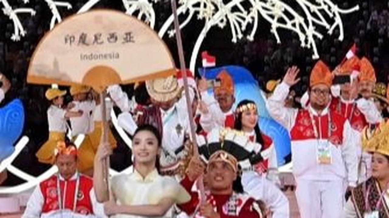 Asian Para Games 2022 Hangzhou Resmi Dibuka, Kontingen Indonesia Pamerkan Kekayaan Budaya Nusantara