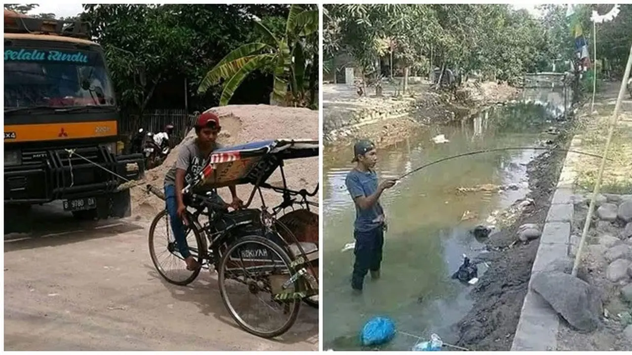 Potret Lucu Aktivitas Terbalik Ini Bikin Tepuk Jidat