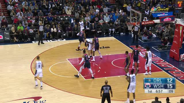 Berita video game recap NBA 2017-2018 antara Washington Wizards melawan Orlando Magic dengan skor 130-103.