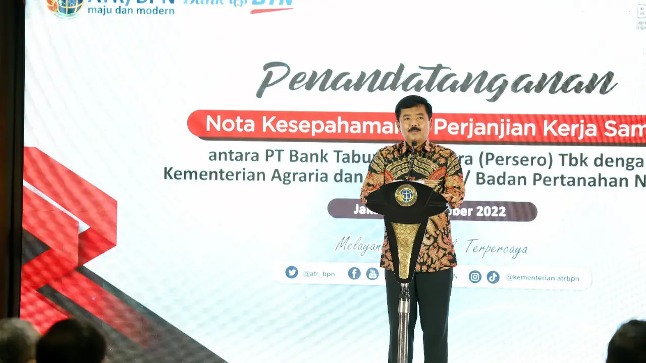 BPN dan BTN Kerja Sama Percepatan Sertipikasi Rumah untuk Rakyat