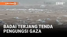 Ribuan warga Palestina yang mengungsi di Jalur Gaza berjuang bertahan dari dinginnya musim dingin di tengah ketidakpastian kelanjutan fase kedua gencatan senjata antara Israel dan Hamas.