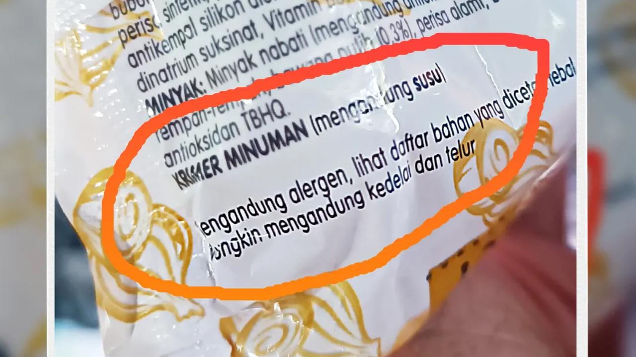 Apa Arti 'Mungkin Mengandung' dan 'Mengandung' dalam Tabel Komposisi Bahan Makanan Kemasan?