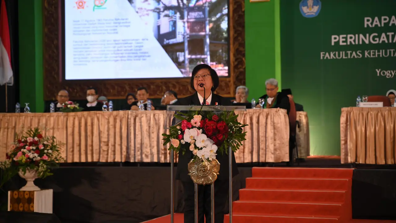 Menteri Lingkungan Hidup dan Kehutanan (LHK) , Siti Nurbaya Bakar