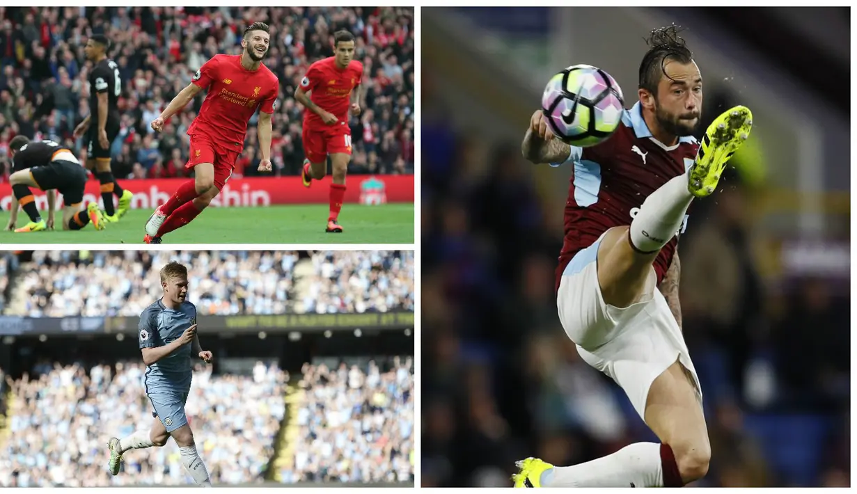 Inilah 6 pemain pengoleksi assist terbanyak Premier League hngga pekan ke-7. (AFP-Reuters)