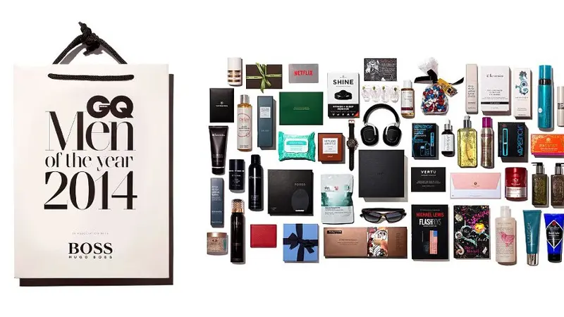 GQ Men of the Year 2014 Goodie Bag 0914