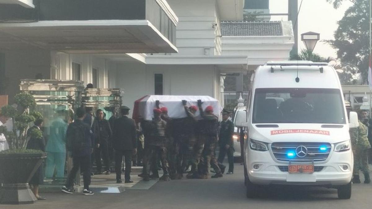Jenazah Ryamizard Ryacudu Tiba di Kantor Kementerian Pertahanan Senin 1 Juni 2026