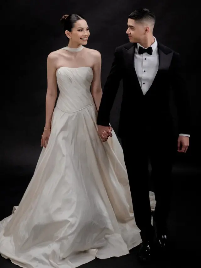 Alyssa Daguise dan Al Ghazali bak Pangeran & Putri saat Prewedding. [@alyssadaguise]