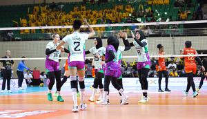 Jakarta Pertamina Enduro lolos ke grand final Proliga 2026 usai menang atas Jakarta Popsivo Polwan  3-0 (25-16, 25-14, 25-16) pada pekan ketiga putaran kedua final four di GOR Jatidiri, Semarang, Jumat (18/4). (foto: Jakarta Pertamina Enduro)