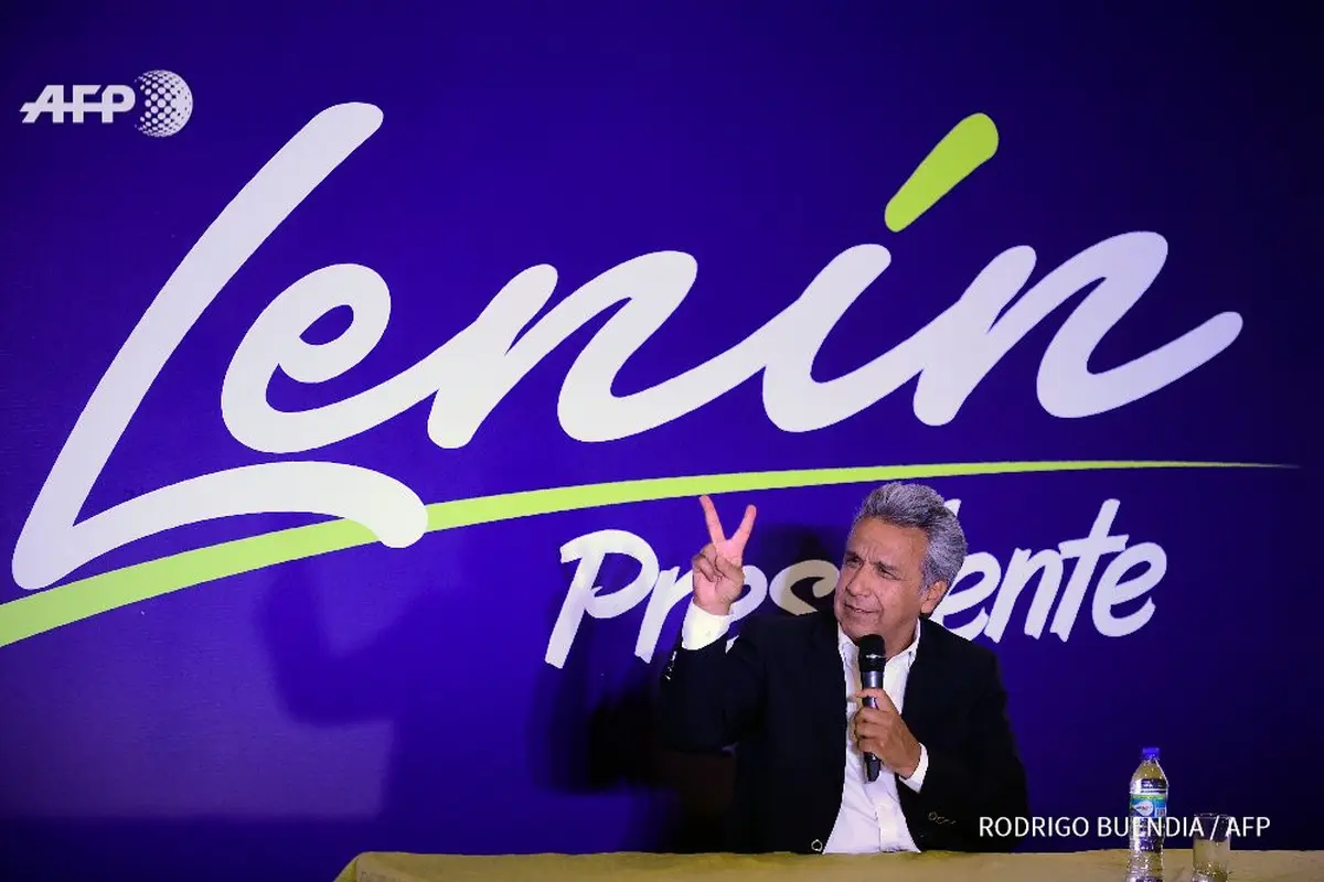 Wapres Ekuador Lenin Moreno Menangi Pemilu