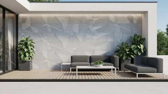 Model Teras Rumah Minimalis Dinding Keramik/Gemini AI